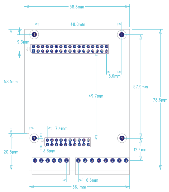 MyPi Industrial Raspberry Pi  IO PCB Tempate