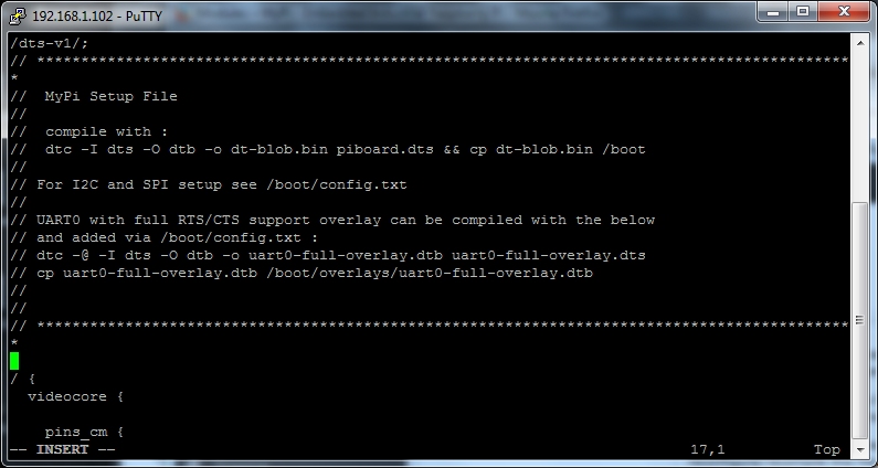 MyPi Industrial Raspberry Pi Device Tree Configuration Step 1