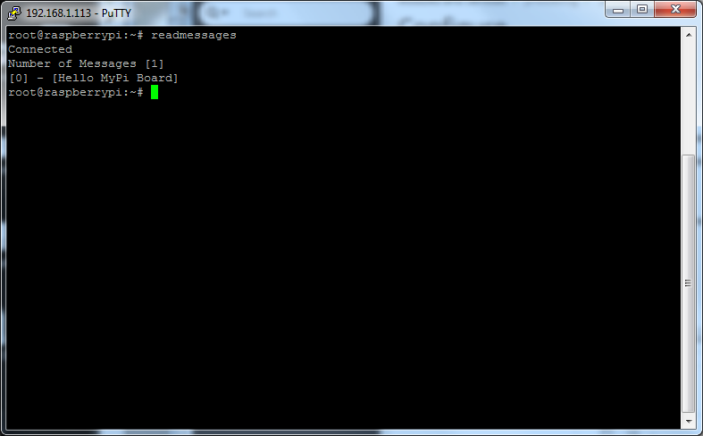 MyPi Industrial Raspberry Pi SMS Demo Step 2