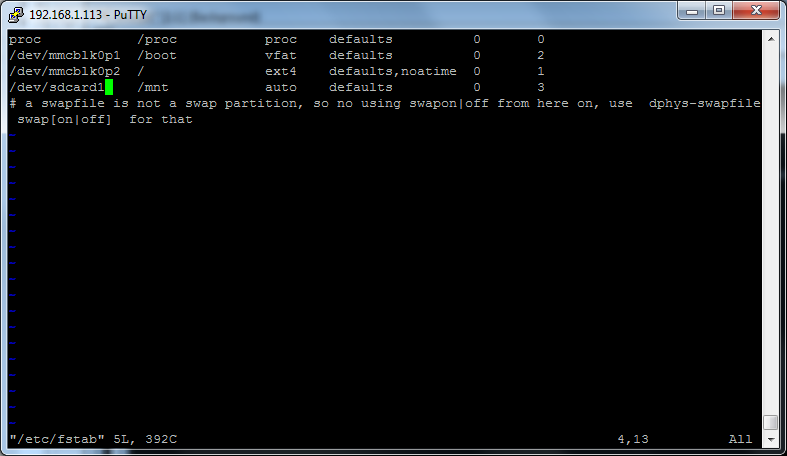 MyPi Industrial Raspberry Pi SD Card Configuration Step 6