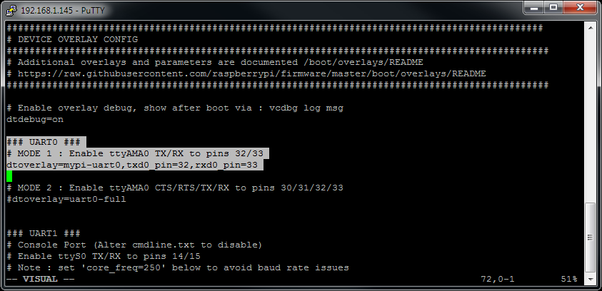 MyPi Industrial Raspberry Pi Compute Module Serial Configuration ttyAMA0 Step 3