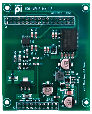 Isolated M-Bus Industrial Raspberry Pi IO Card