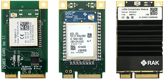 Industrial IoT Edge Gateway 4G Modem Zigbee LoRa Bluetooth IO Cards