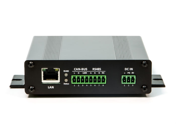 Industrial IoT Edge Gateway Unit DIN Rail Mounting