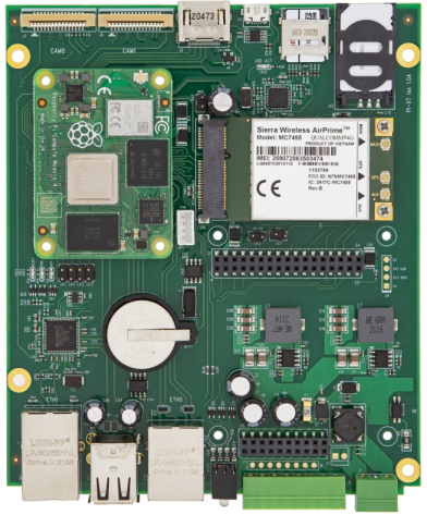 Raspberry Pi Industrial IoT Compute Module 4 Motherboard
