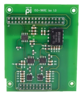 Isolated 1-Wire Industrial Raspberry Pi IO Card