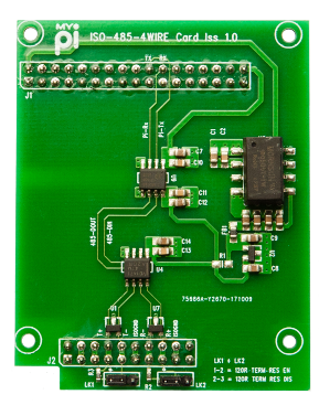 Isolated 4-Wire RS485 Modbus Industrial Raspberry Pi IO Card Full Duplex