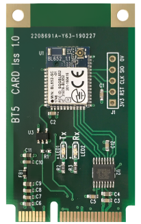 Bluetooth 5.0 BL652 mpcie industrial Raspberry Pi IO Card