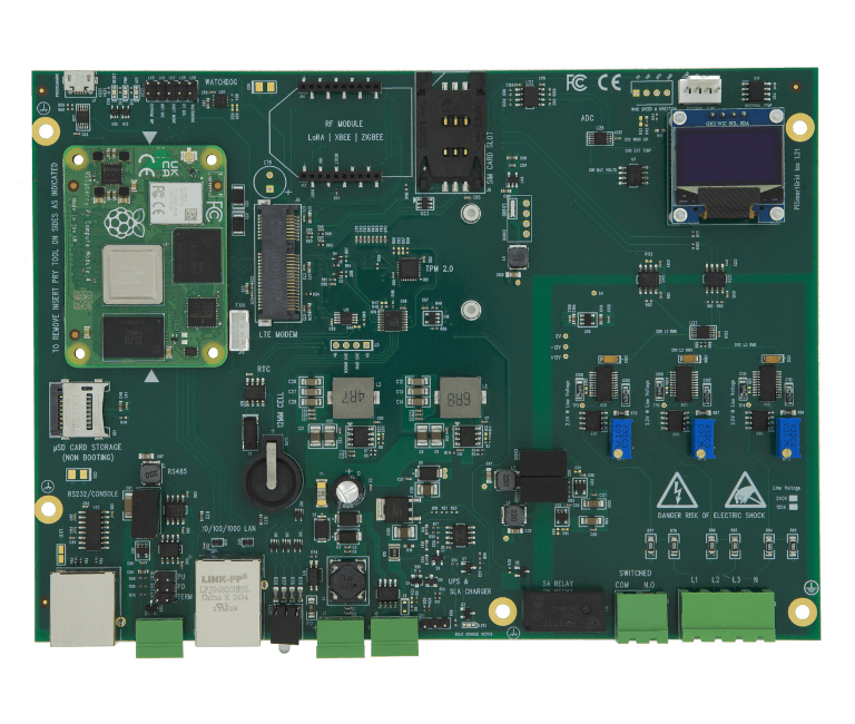 Industrial Raspberry Pi Industrial IoT Rapid Prototype Custom Carrier Board Design Service